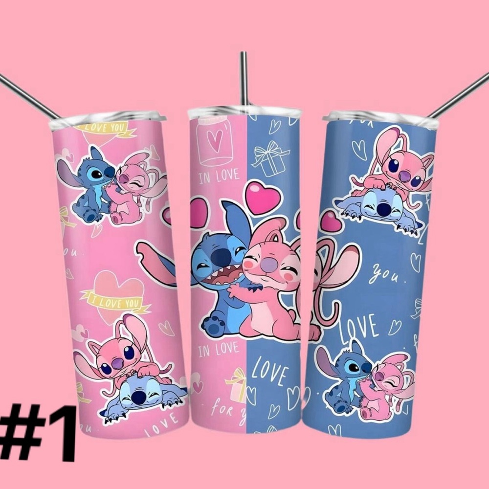 Disney Lilo & Stitch Tumbler (can add names or anything. can personalized it)